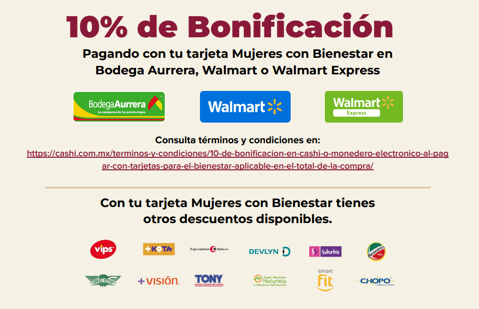 Descuentos para el Bienestar