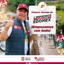 Juan Carlos González Romero, secretario de Bienestar colaboró junto a autoridades municipales y ciudadanía en la campaña “Limpiemos Nuestro Edoméx” que impulsa el Gobierno del Estado, la cual permitió mejorar los espacios de Tlatlaya, Amatepec y Luvianos. 