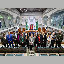 El secretario de Bienestar, Juan Carlos González Romero, asistió junto a la Gobernadora Delfina Gómez Álvarez, a la Sesión de Apertura del Primer Periodo Ordinario de Sesiones de la LXII Legislatura.