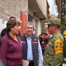 Juan Carlos González Romero, secretario de Bienestar visitó Chalco junto a la Gobernadora Delfina Gómez Álvarez, donde dieron continuidad al segundo censo en atención a los afectados tras las inundaciones. 