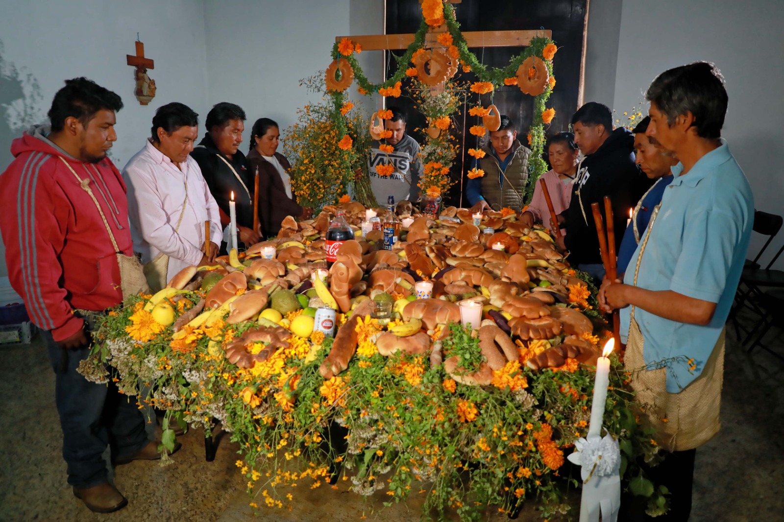 Vive comunidad nahua celebración de Día de Muertos, una tradición viva en el EdoMéx