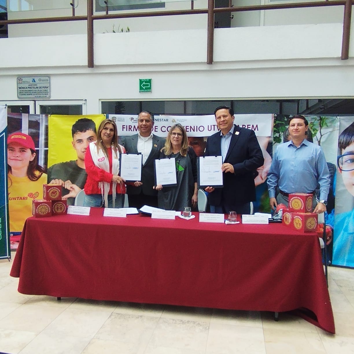 Estudiantes mexiquenses asesorarán a instituciones en protocolos de protección civil; firman acuerdo GEM y Universidad Tecnológica