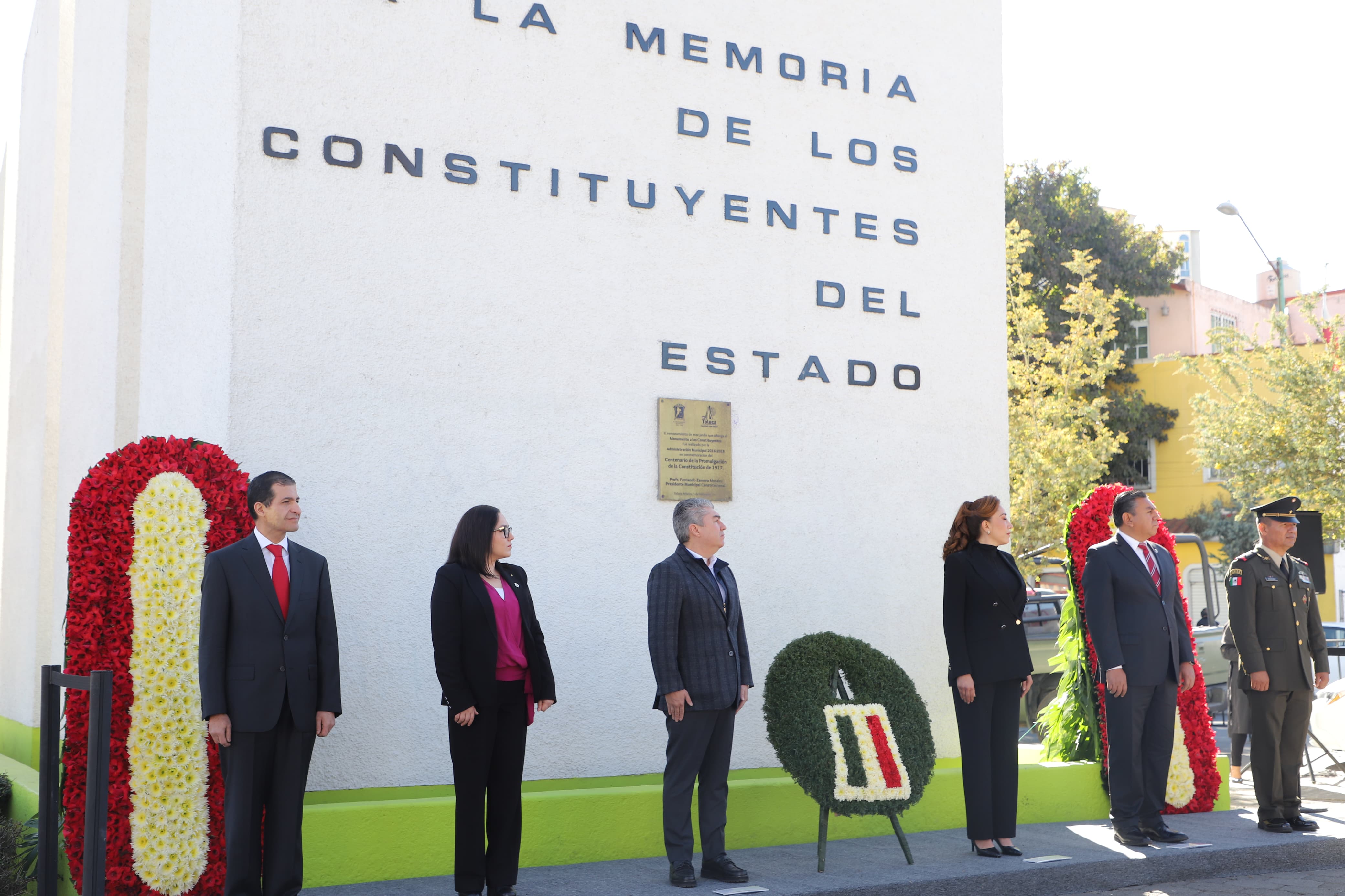 Gobierno del Estado de México Conmemora el CVII Aniversario de la Promulgación de la Constitución Política de los Estados Unidos Mexicanos 