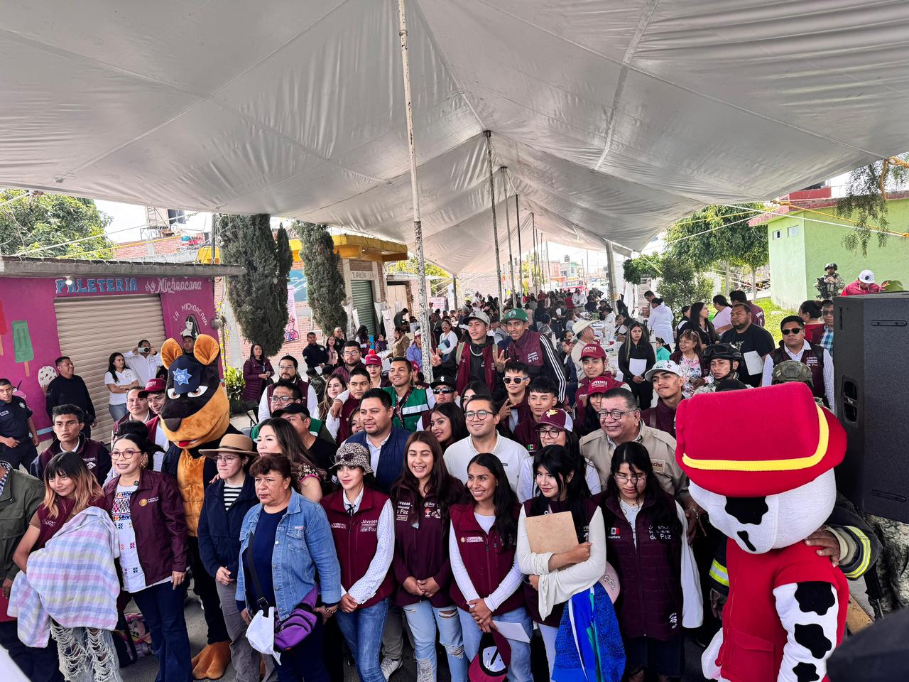 Secretaría de Bienestar participa en “Jornada de Paz” para prevenir la violencia juvenil en el Estado de México