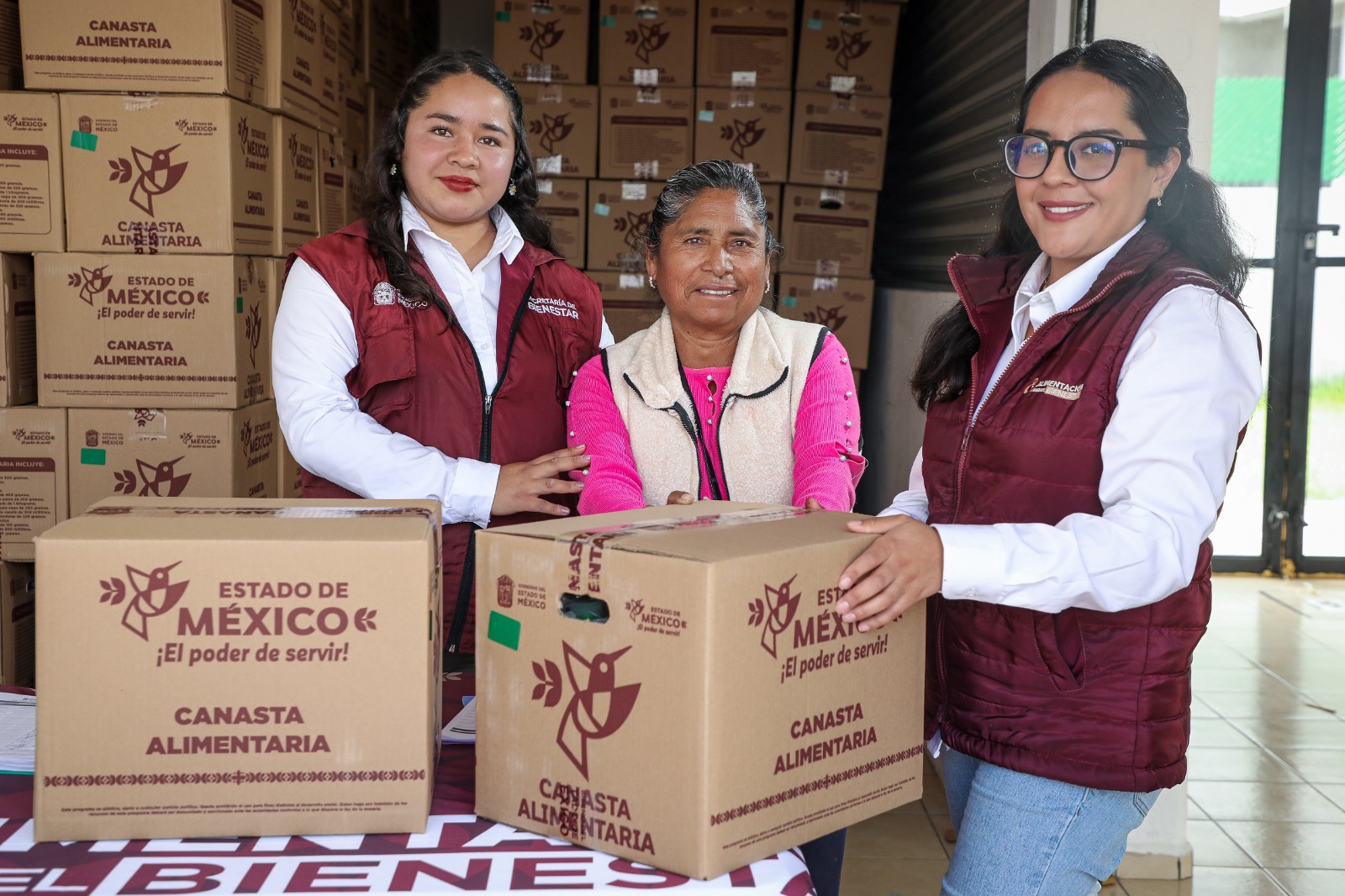Más de 500 mil mujeres mexiquenses reciben apoyo alimentario, asesoría legal, y servicios de salud y nutrición