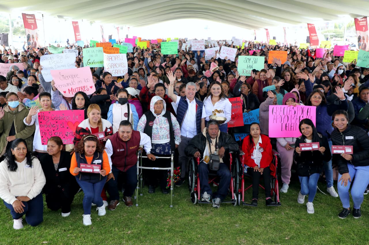 Se suman más de 3 mil mexiquenses a la familia Mujeres con Bienestar