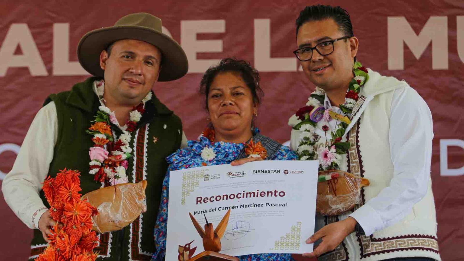 Reconoce GEM a las mujeres indígenas como pilares de la preservación cultural en las comunidades