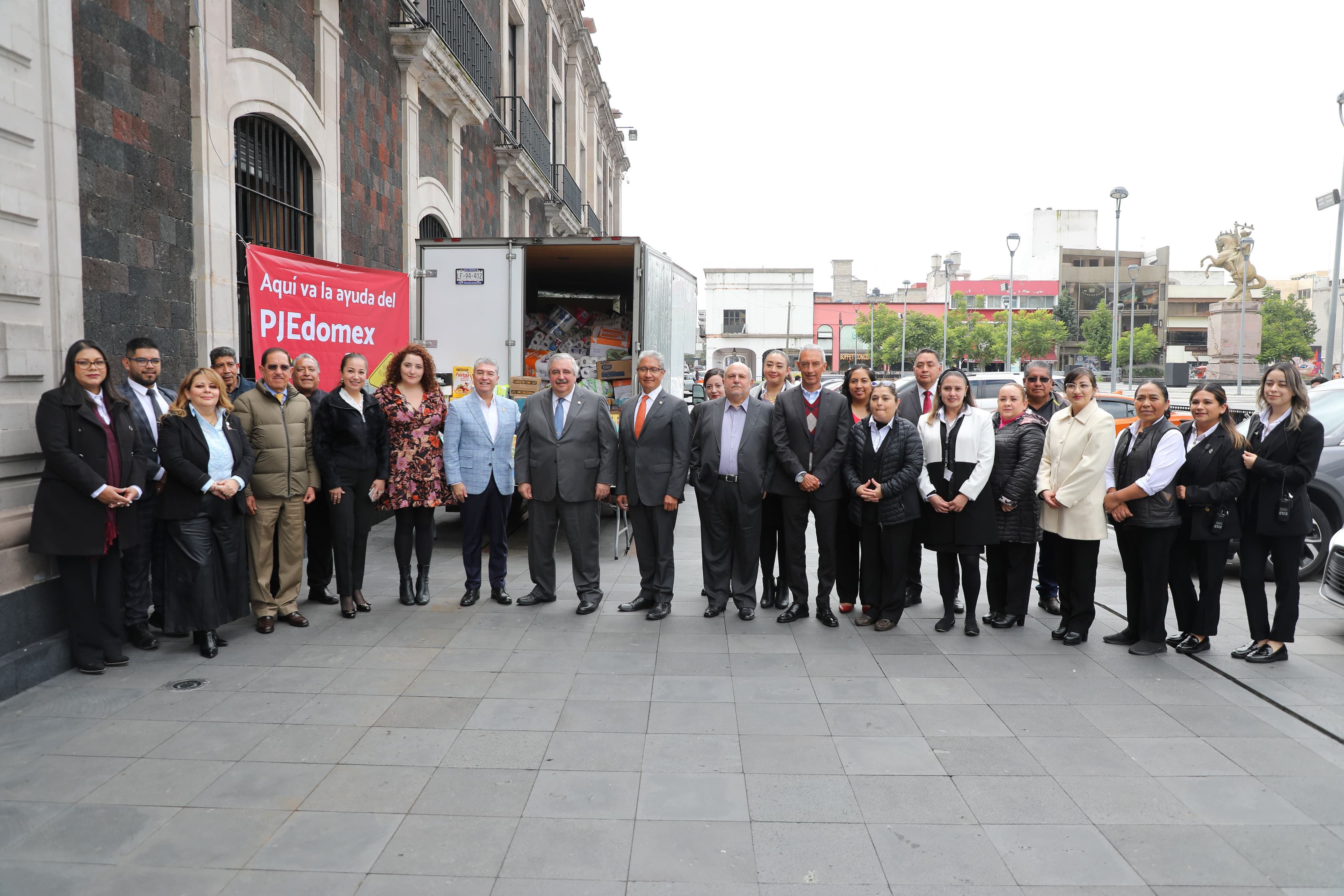 Recibe Secretaría de Bienestar donativo para apoyar a damnificados de Chalco