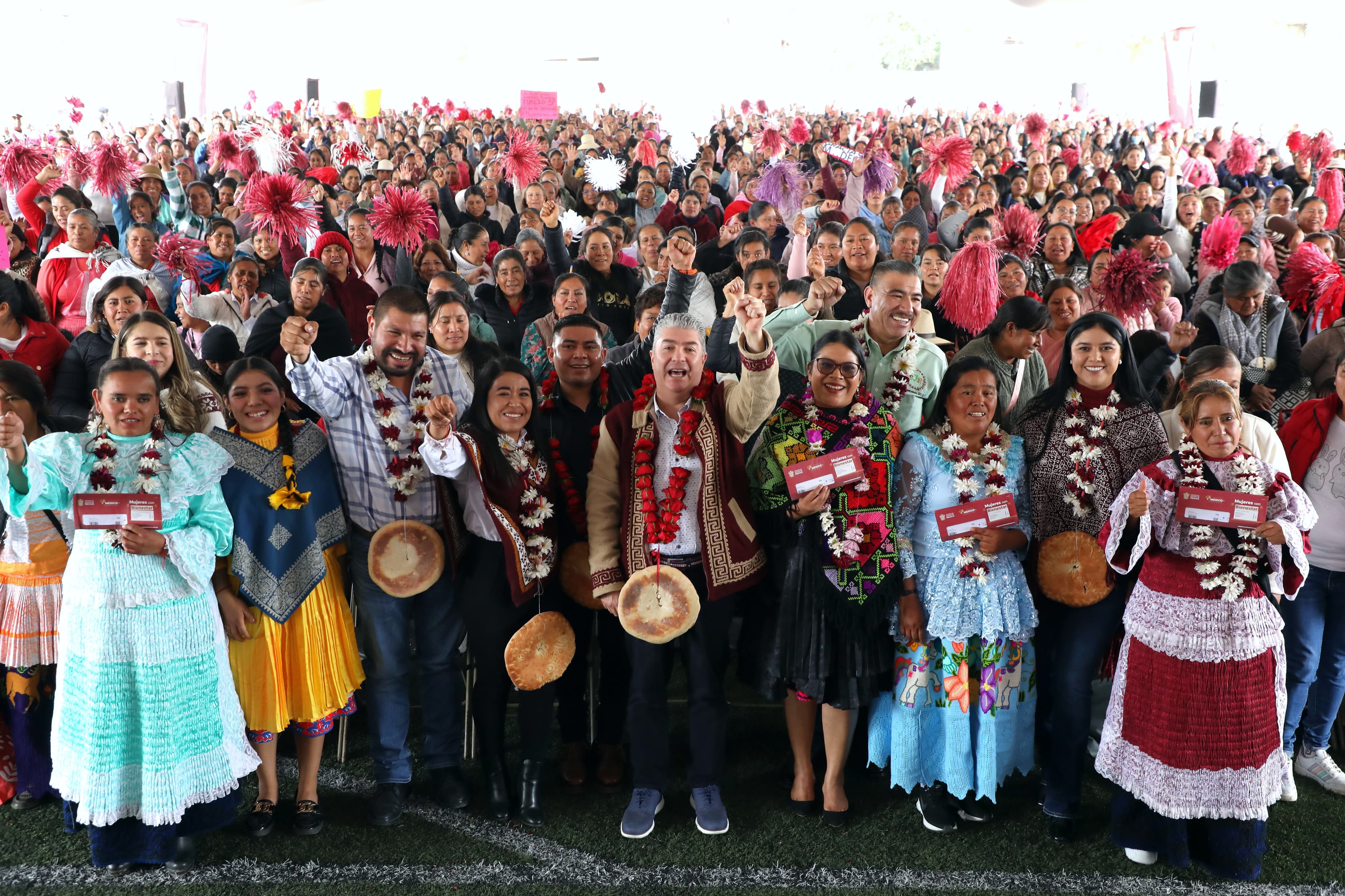 Se incorporan al programa “Mujeres con Bienestar” 2 mil 500 beneficiarias de la zona norte del EdoMéx
