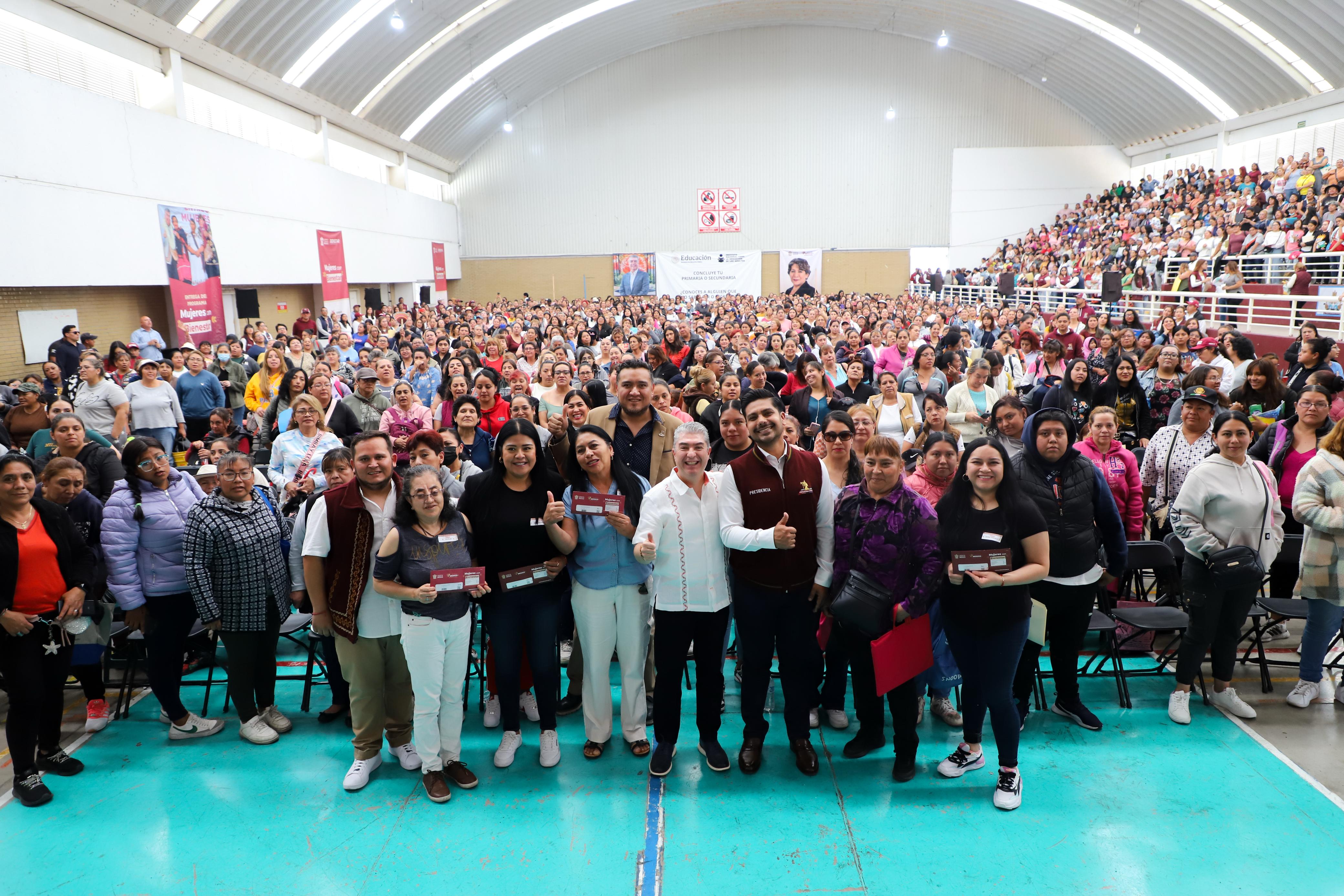 Suma Gobierno del EdoMéx a 2 mil 500 mexiquenses al programa Mujeres con Bienestar para superarse y cumplir sus sueños