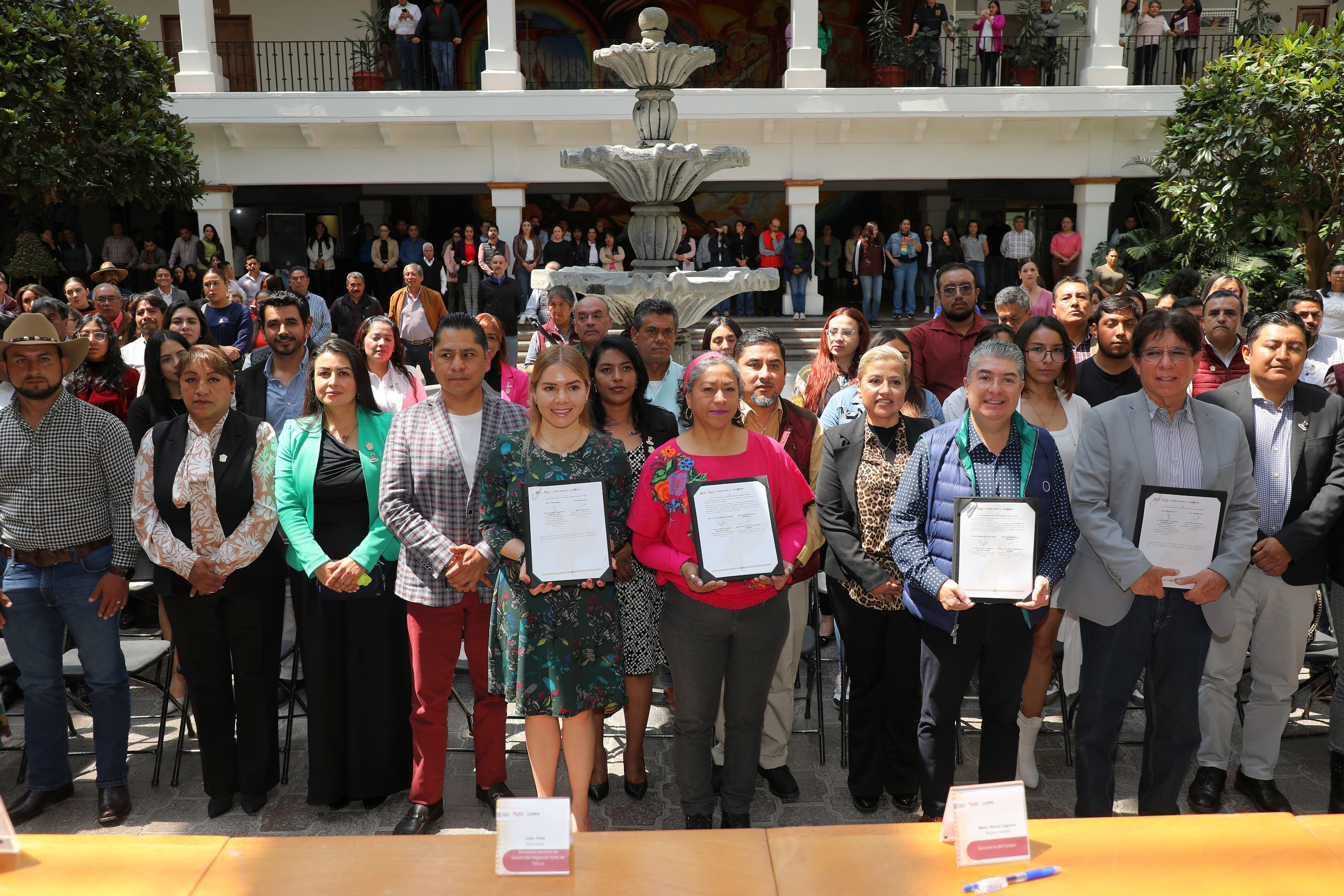 Secretarías de Bienestar y del Campo se unen para garantizar un futuro sustentable en el Estado de México