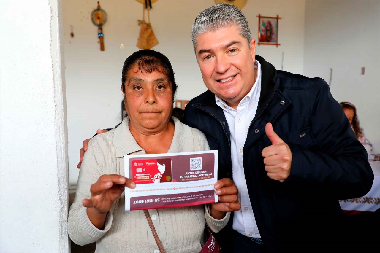 Amplía Gobernadora Delfina Gómez Tarjeta Mujeres con Bienestar; arranca segunda etapa del programa