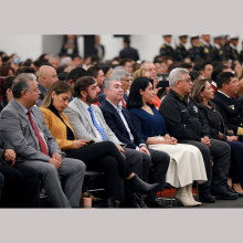 El secretario de Bienestar, Juan Carlos González Romero, acompañó a la Gobernadora, Delfina Gómez Álvarez,  a la inauguración del Primer Congreso Internacional de Salud y Bienestar.